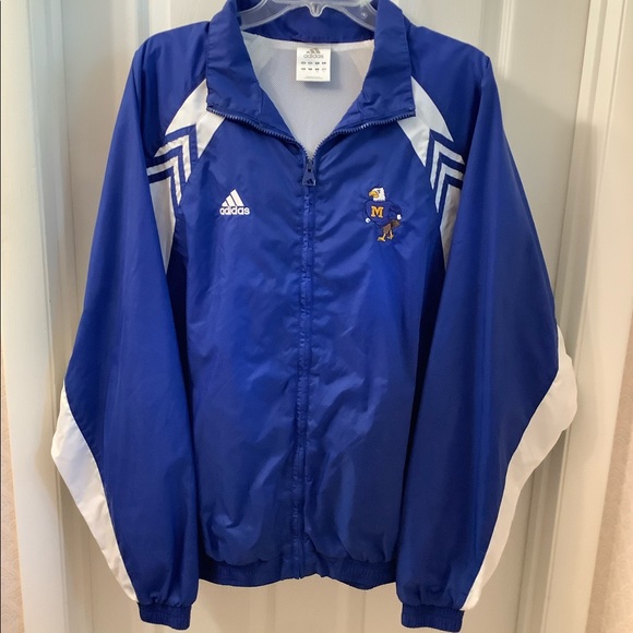 Adidas Morehead State University Full Zip Jacket L